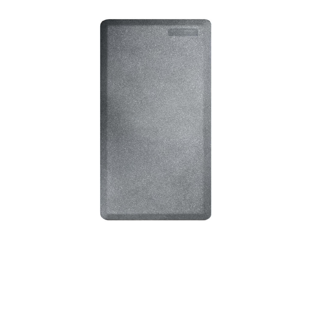 Granite Beach FitnessMats collection, 100% polyurethane workout mat for comfort and joint support.