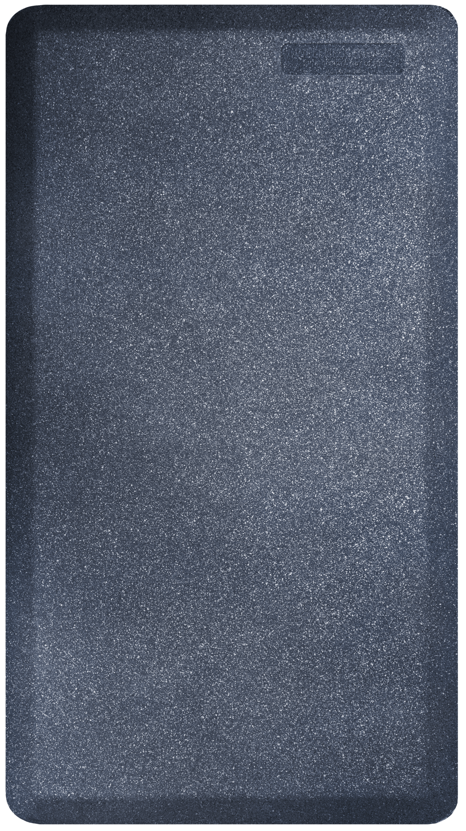 Granite Cobalt FitnessMat by WellnessMats, designed for comfort and support during workouts.