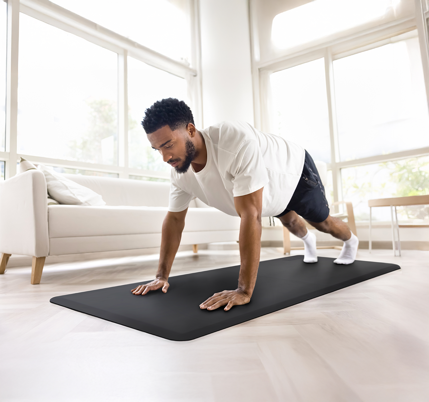 PilatesMat 6' x 3' - Gray