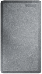 WellnessMats FitnessMats collection in granite beach color, designed for superior comfort and joint support during workouts.