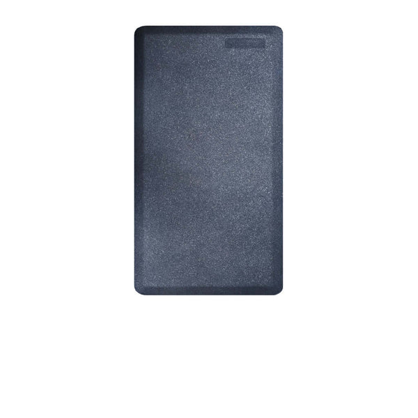 Granite Cobalt FitnessMat by WellnessMats, designed for comfort and joint support during workouts.