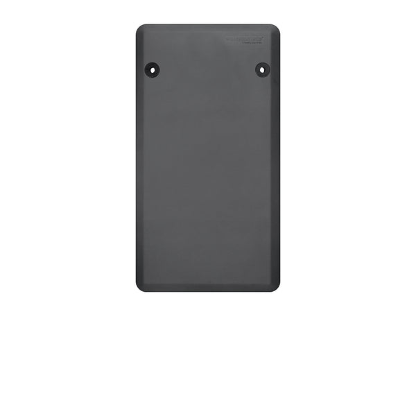 FitnessMats 47" x 26" w/Grommets - Gray