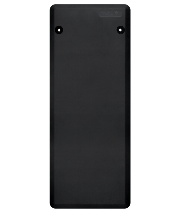 FitnessMats 66" x 26" w/Grommets - Black