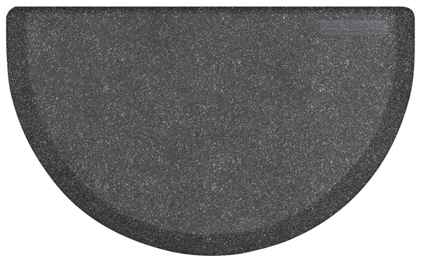 36" x 22" Semi-Circle Collection - Granite Steel