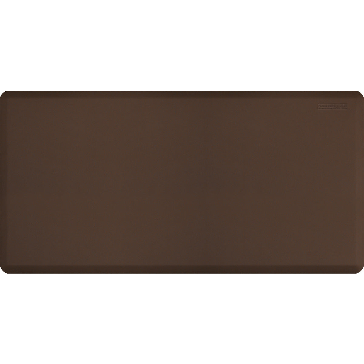 WellnessMats Original Anti-Fatigue Floor Mat 6' x 2' Brown