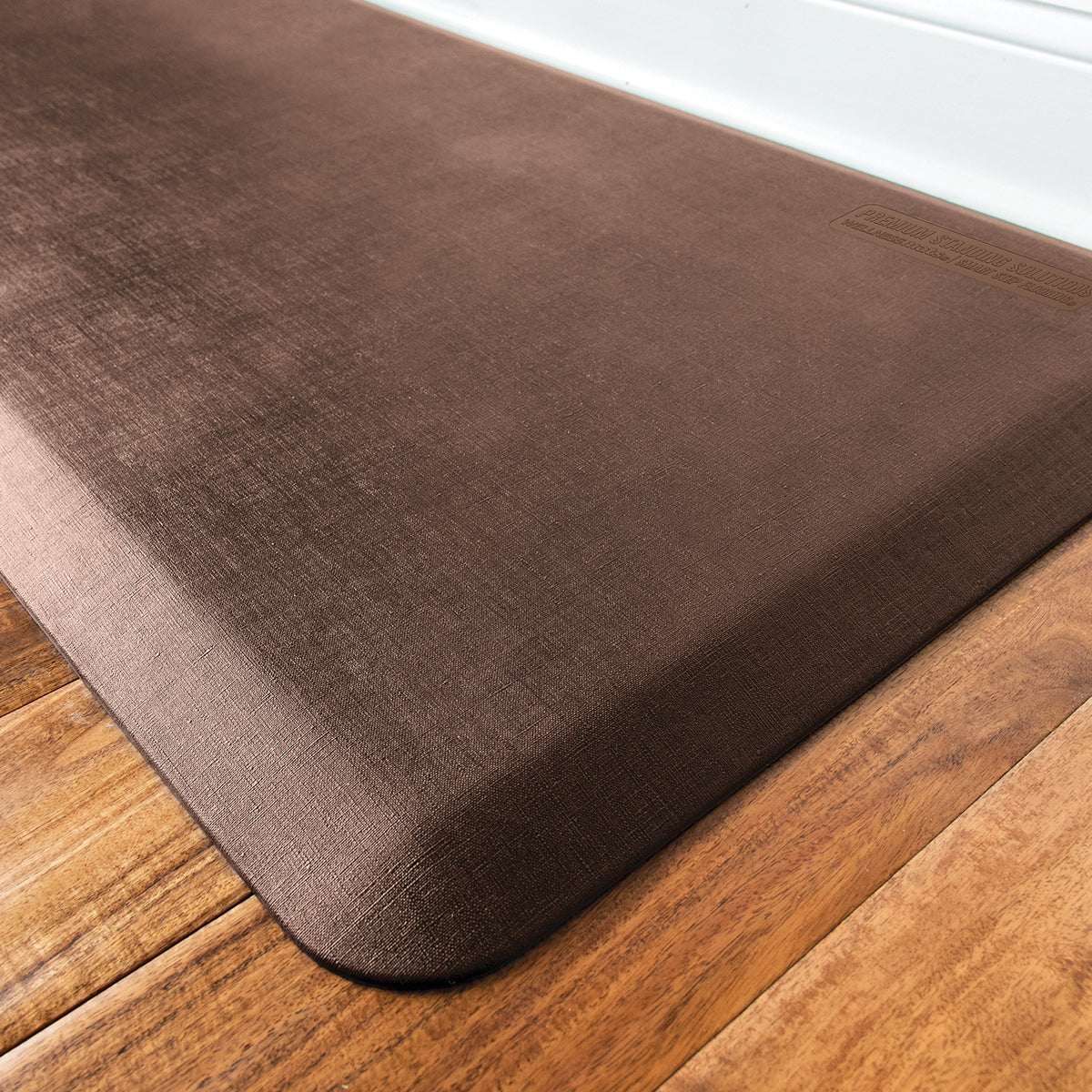 GelPro Comfort Kitchen Mat Anti Fatigue Floor Elite Vintage Leather Rustic Brown